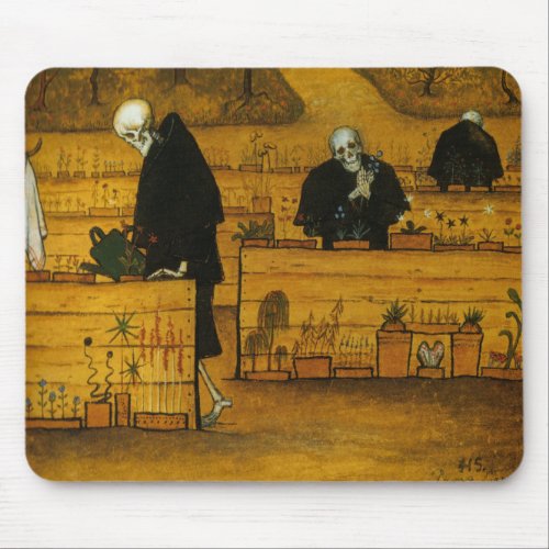 Garden of Death by Hugo Simberg Mouse Pad