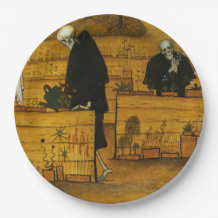 Garden of Death (by Hugo Simberg) Paper Plates
