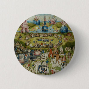 Garden of Earthly Delights, 1490-1500 Pinback Button