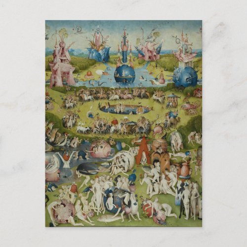 Garden of Earthly Delights 1490_1500 Postcard