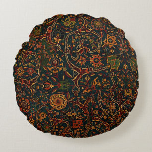 Garden of Echoes Round Pillow