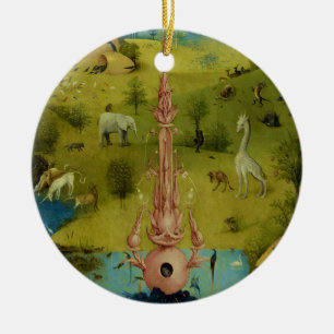 Garden of Eden - Hieronymus Bosch Ceramic Ornament