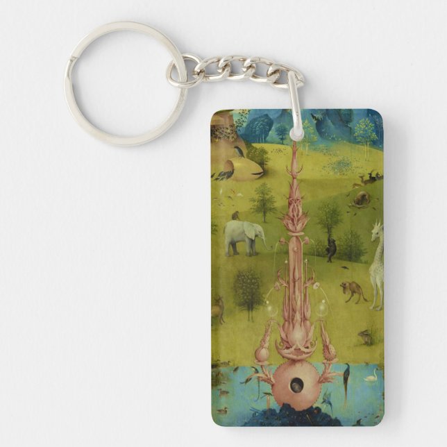 Garden of Eden - Hieronymus Bosch Keychain (Front)