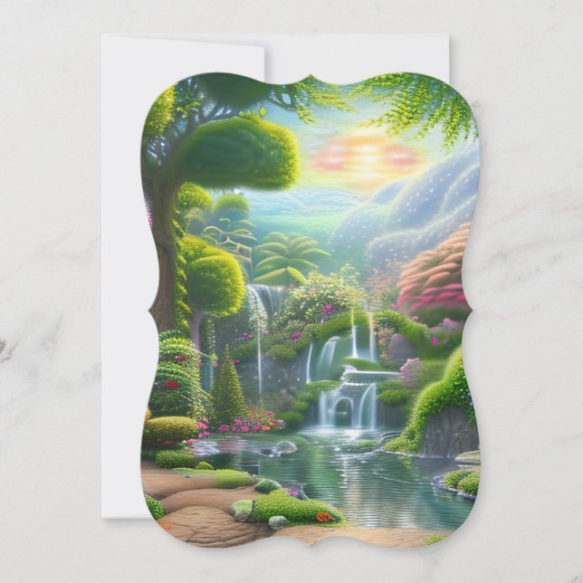 Garden of Eden Note Card (Front)