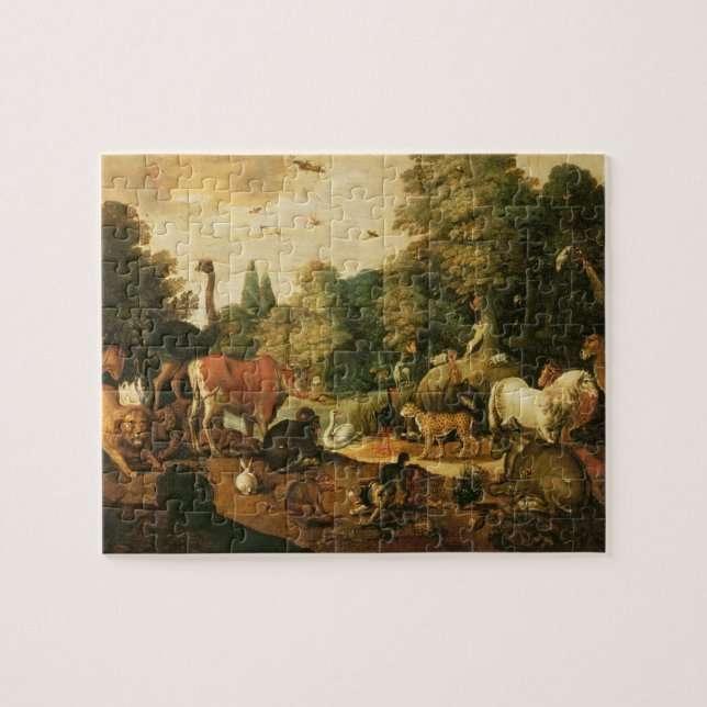 Garden of Eden (oil on canvas) Jigsaw Puzzle (Horizontal)