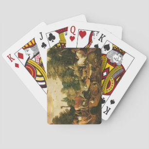 Garden of Eden (oil on canvas) Poker Cards