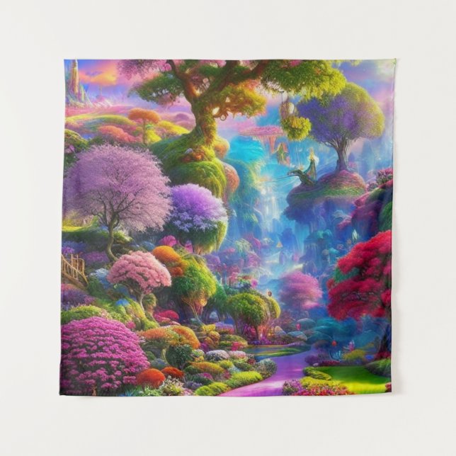 Garden of Eden Tapestry (Front)