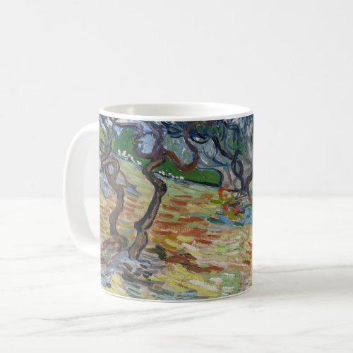 Garden of Gethsemane Mount of Olives by van Gogh Coffee Mug