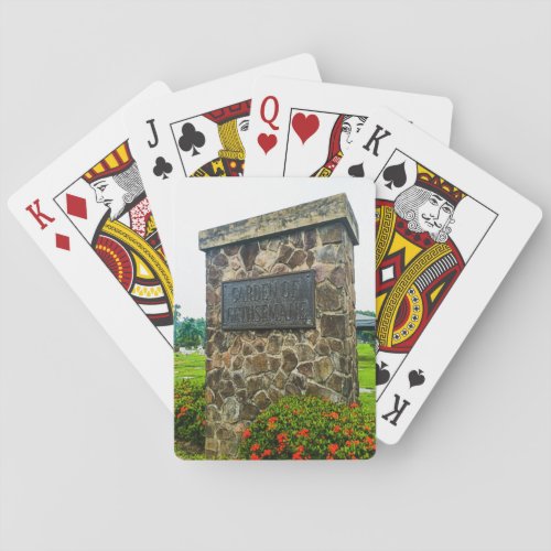 Garden of Gethsemane Park Playing Cards