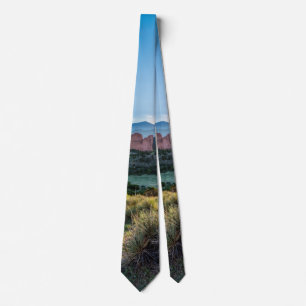 Garden Of Gods Tree Sunburst Neck Tie