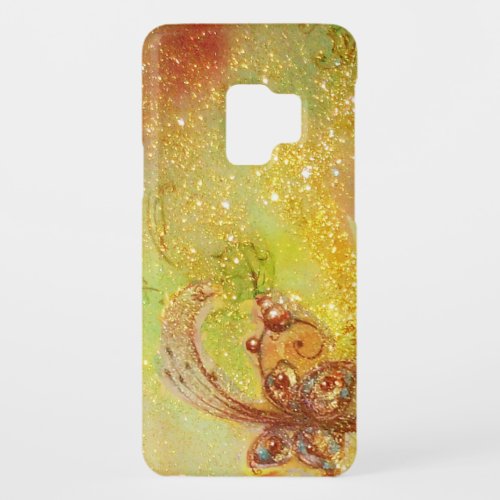 GARDEN OF LOST SHADOWSMAGIC BUTTERFLY Gold Yellow Case_Mate Samsung Galaxy S9 Case