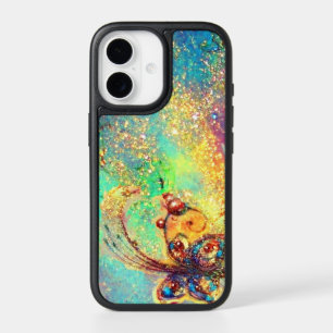 GARDEN OF LOST SHADOWS -MAGIC BUTTERFLY PLANT Blue iPhone 17 Case