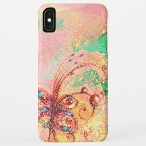 GARDEN OF LOST SHADOWS MAGIC BUTTERFLY PLANT Pink iPhone XS Max Case