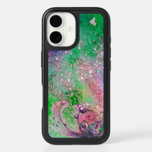 GARDEN OF LOST SHADOWS -MAGIC BUTTERFLY PLANT Pink iPhone 16 Case