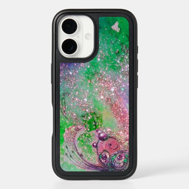 GARDEN OF LOST SHADOWS -MAGIC BUTTERFLY PLANT Pink Otterbox iPhone Case (Back)