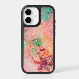 GARDEN OF LOST SHADOWS -MAGIC BUTTERFLY PLANT Pink iPhone 17 Case