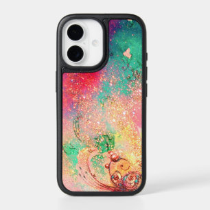 GARDEN OF LOST SHADOWS -MAGIC BUTTERFLY PLANT Pink iPhone 17 Case