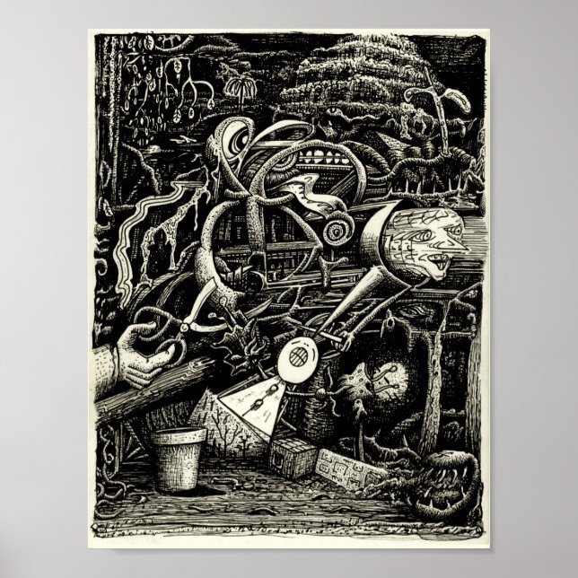 Garden of Madness by Brian Benson Poster (Front)