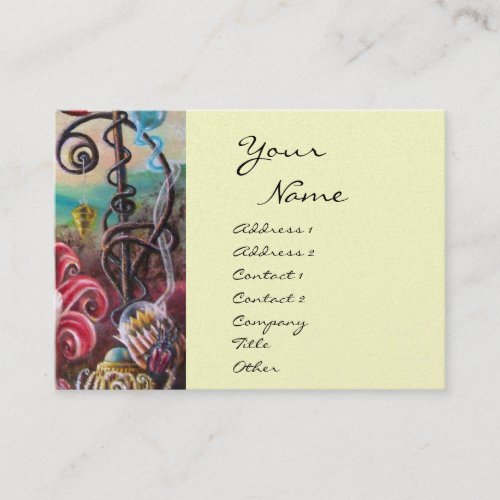 GARDEN OF MELISSA detail pearl Business Card