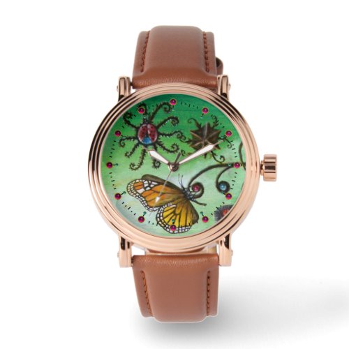 GARDEN OF MELISSA Magic Butterfly LadybugGreen Watch