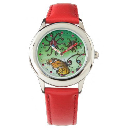 GARDEN OF MELISSA Magic Butterfly LadybugGreen Watch