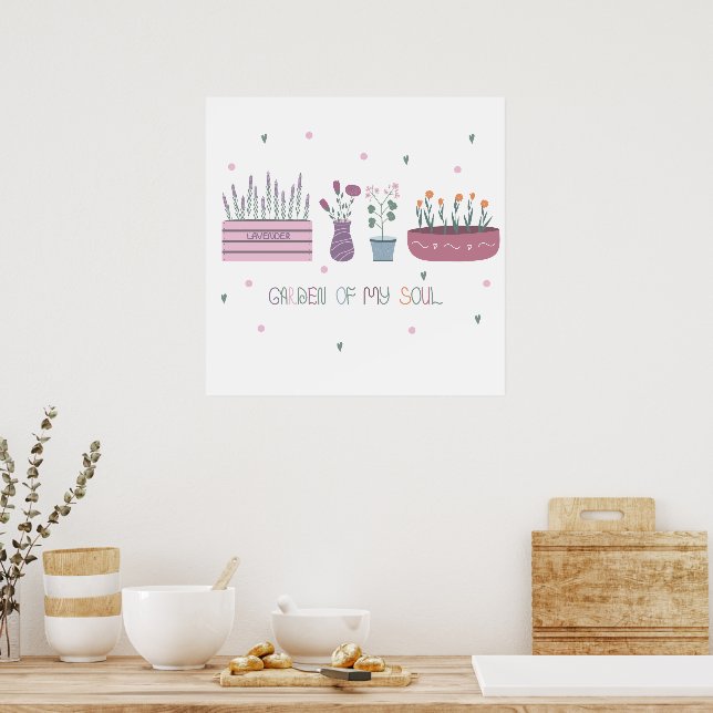 garden of my soul poster (Kitchen)