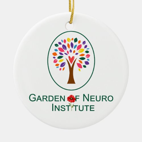 Garden of Neuro Institute Hanging Ornament