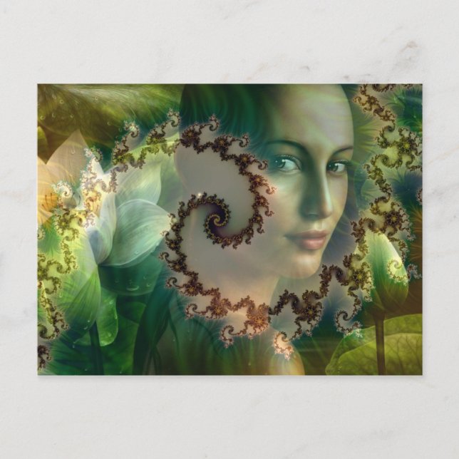 Garden of paradise postcard (Front)