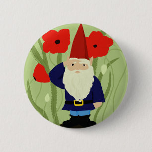 Garden of Remembrance Gnome Button