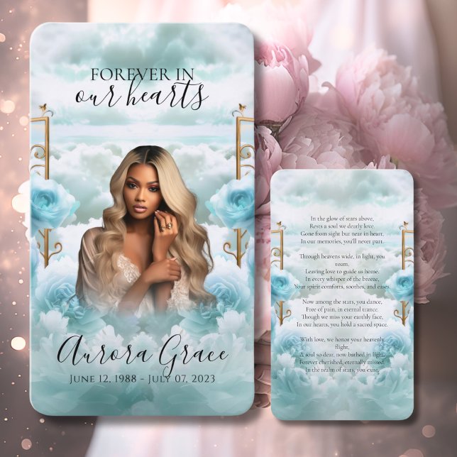 Garden of Roses - LIA004 Memorial Prayer Card (Creator Uploaded)
