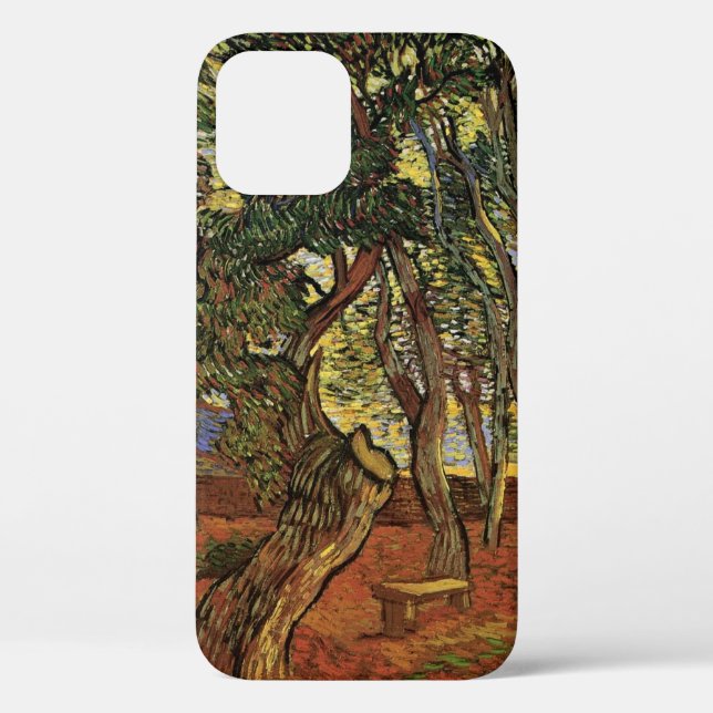 Garden of Saint-Paul Hospital by Vincent van Gogh Case-Mate iPhone Case (Back)