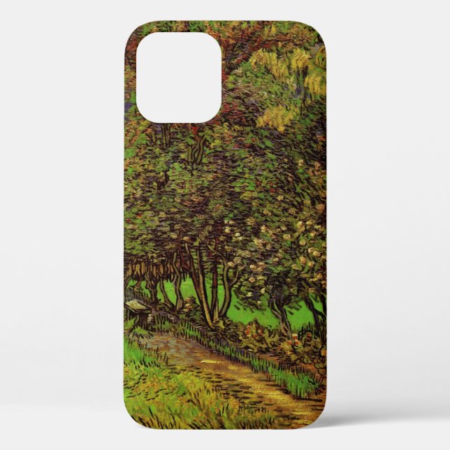 Garden of Saint-Paul Hospital by Vincent van Gogh Case-Mate iPhone Case (Back)