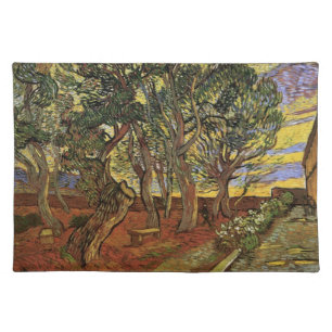 Garden of Saint-Paul Hospital by Vincent van Gogh Cloth Placemat