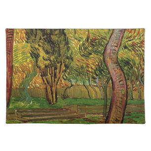 Garden of Saint-Paul Hospital by Vincent van Gogh Cloth Placemat