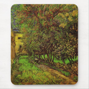 Garden of Saint-Paul Hospital by Vincent van Gogh Mouse Pad