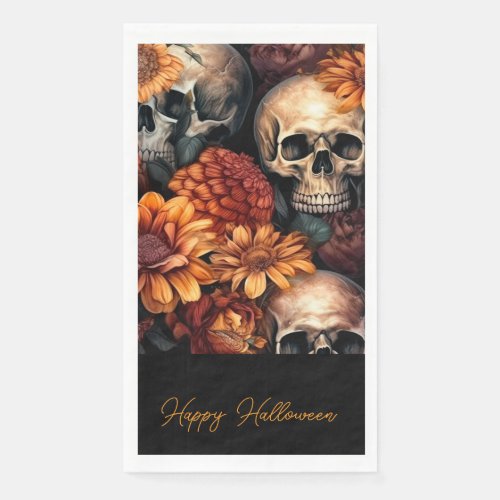 Garden of Skulls Paper Guest Towels