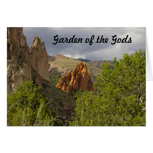 Garden of the Gods Card (Front Horizontal)