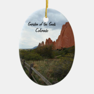 Garden of the Gods Ceramic Ornament