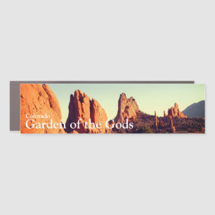 Garden of the Gods Colorado Landscape Car Magnet