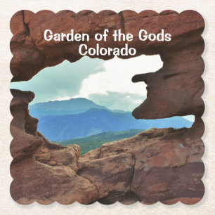 Garden of the Gods Colorado Paper Coaster