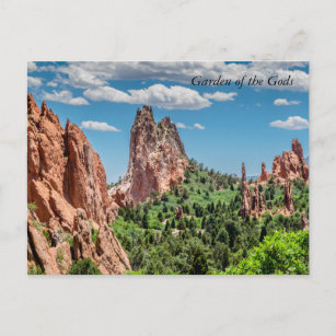 Garden of the Gods Colorado Postcard