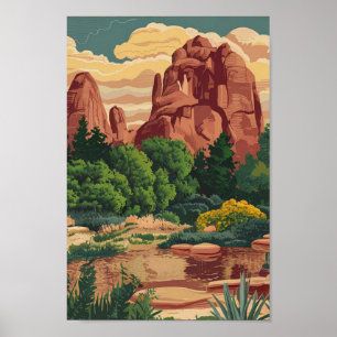Garden of the Gods Colorado Poster