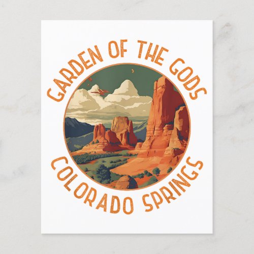 Garden of the Gods Colorado Springs Distressed Cir
