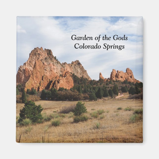 Garden of the Gods, Colorado Springs Magnet (Front)