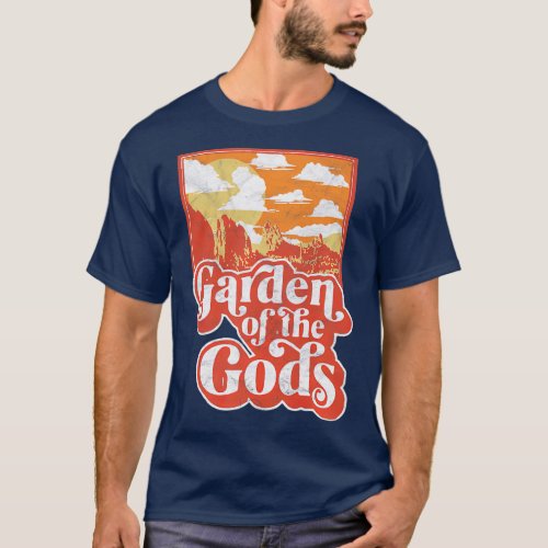 Garden of the Gods Colorado Vintage 80s Climbing T_Shirt