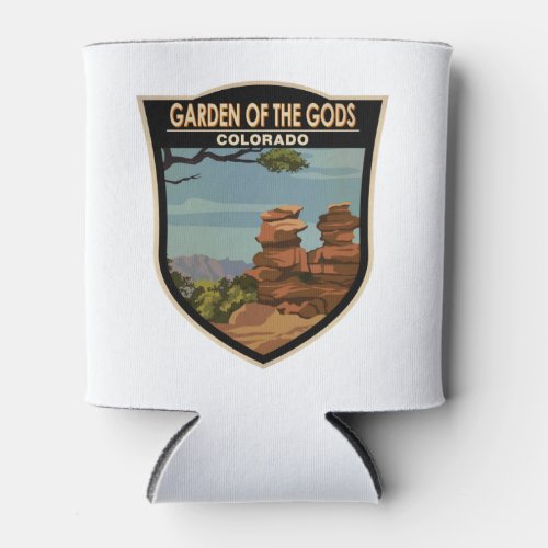 Garden of the Gods Colorado Vintage Can Cooler