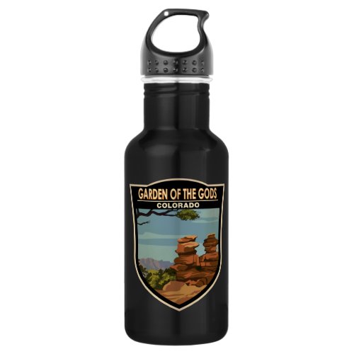Garden of the Gods Colorado Vintage Stainless Steel Water Bottle
