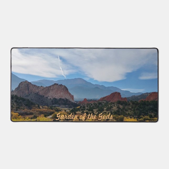 Garden of the Gods Desk Mat (Front)