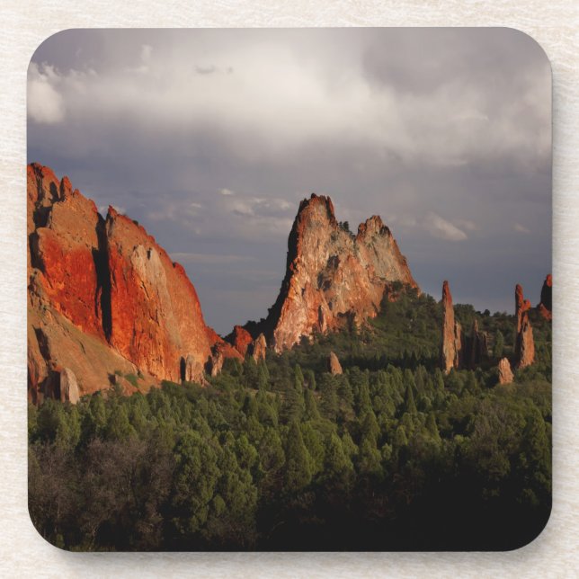 Garden of the Gods Drink Coaster (Front)