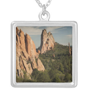 Garden of the Gods Historic Site Silver Plated Necklace